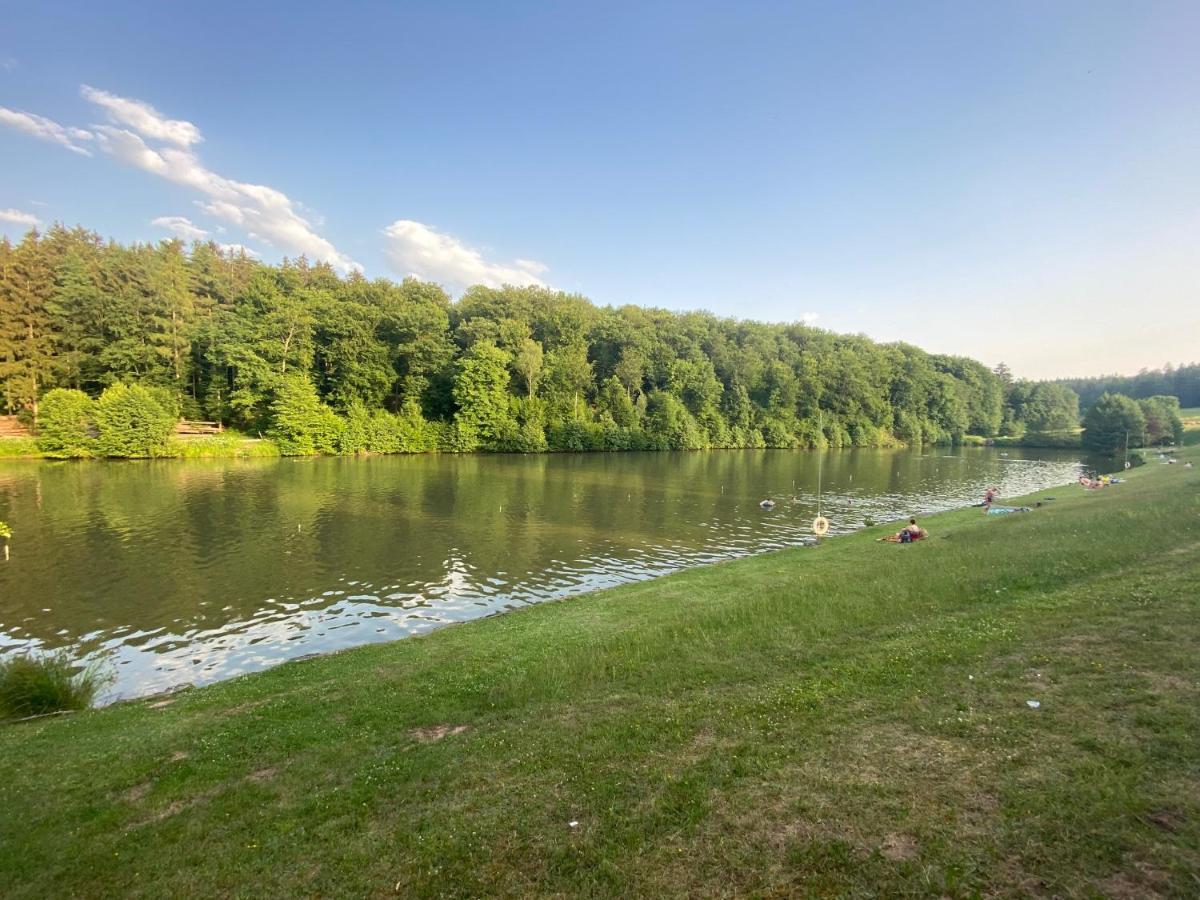 Pension-Ferienwohnung Liesbachtal Direkt Am Waldrand Bayerische Rhoen Schonau an der Brend Экстерьер фото