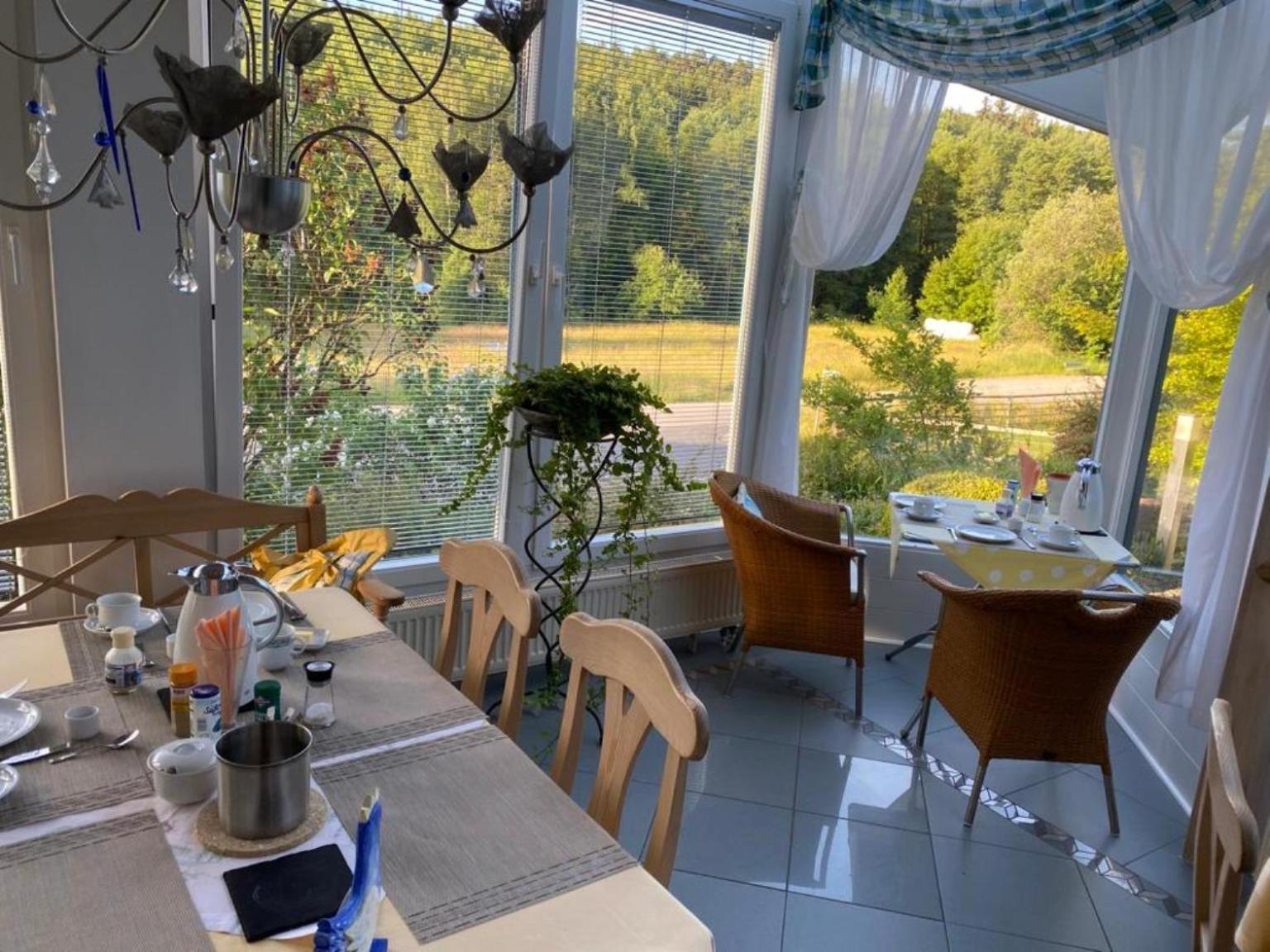 Pension-Ferienwohnung Liesbachtal Direkt Am Waldrand Bayerische Rhoen Schonau an der Brend Номер фото