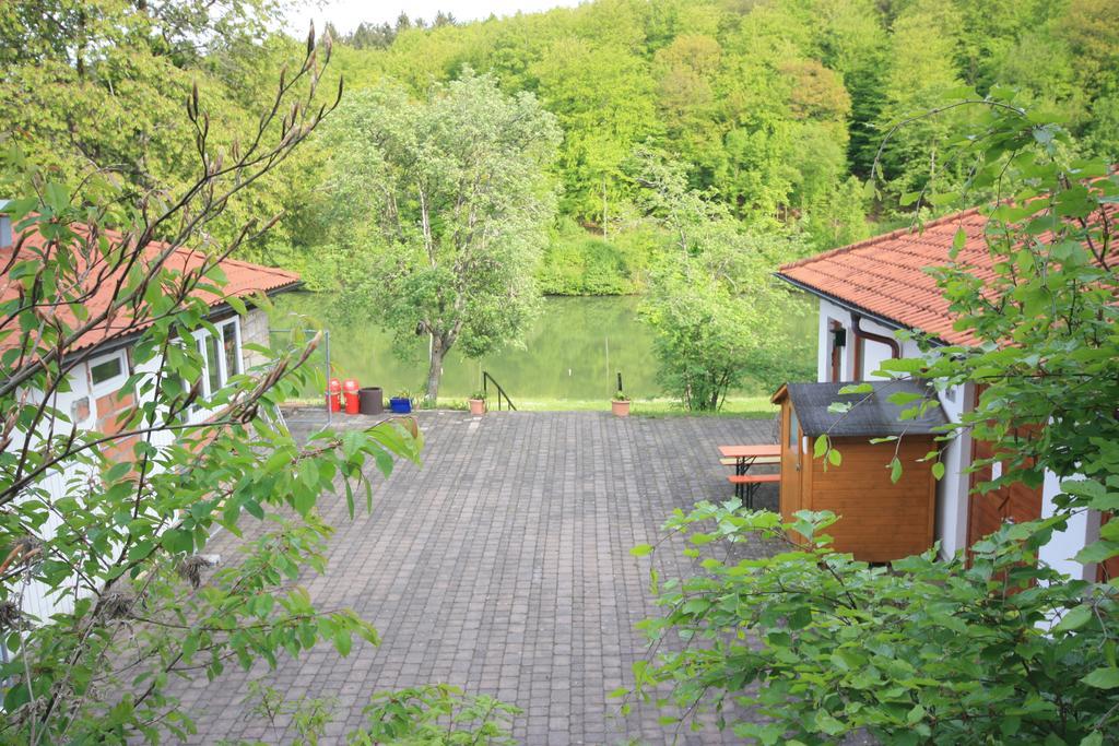 Pension-Ferienwohnung Liesbachtal Direkt Am Waldrand Bayerische Rhoen Schonau an der Brend Экстерьер фото